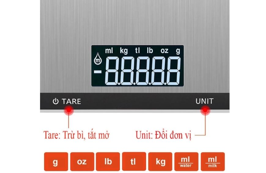 cách sử dụng cân tiểu ly