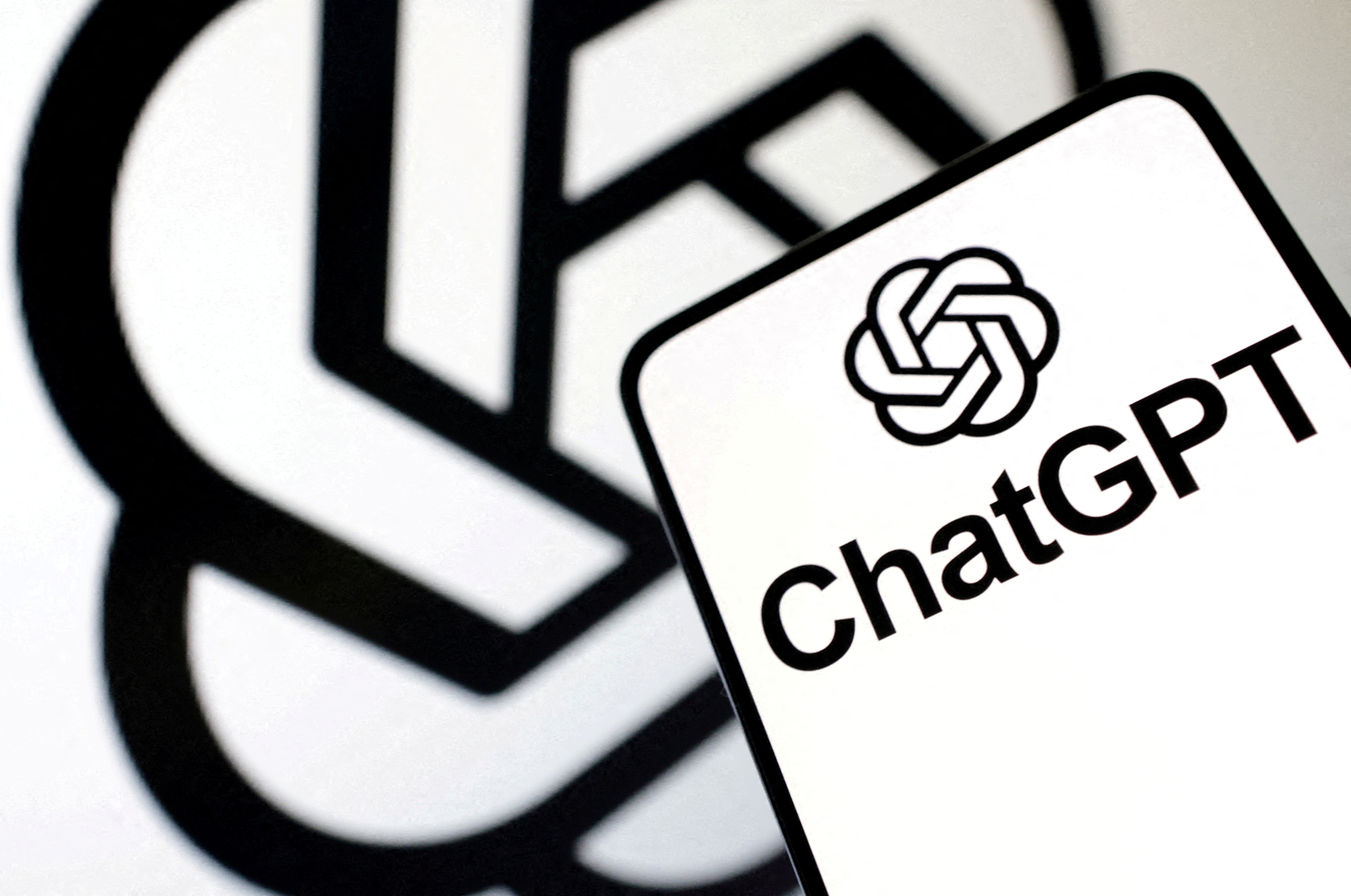 Illustration shows ChatGPT logo