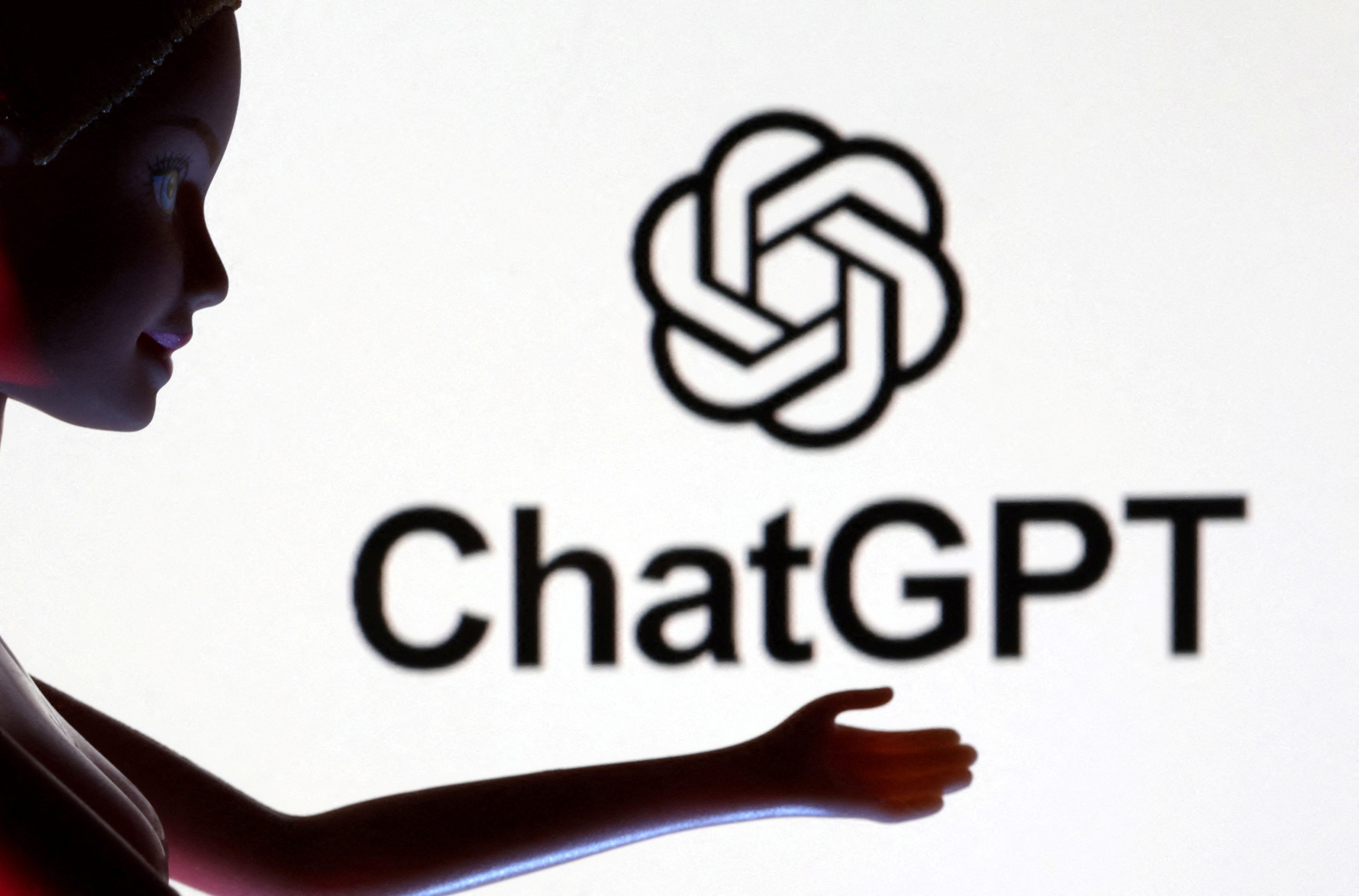 Illustration shows ChatGPT logo